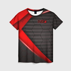Женская футболка Mass Effect N7