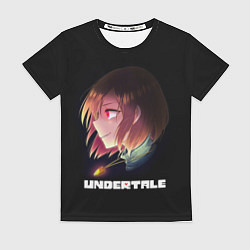 Футболка женская UNDERTALE, цвет: 3D-принт