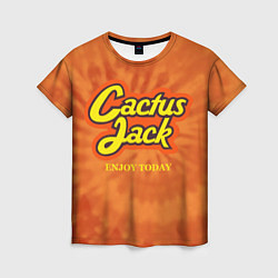 Футболка женская Cactus Jack, цвет: 3D-принт