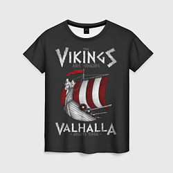 Женская футболка Vikings Valhalla