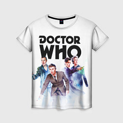 Женская футболка Доктор Кто