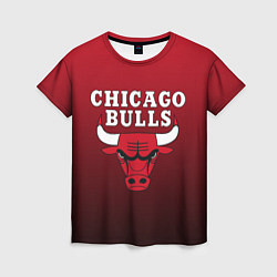 Женская футболка CHICAGO BULLS