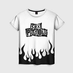 Футболка женская Sex Pistols, цвет: 3D-принт