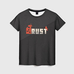 Женская футболка Rust