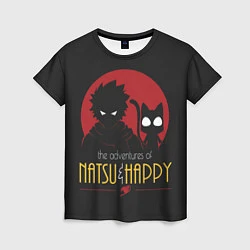 Женская футболка Хвост Феи Natsu i Happy