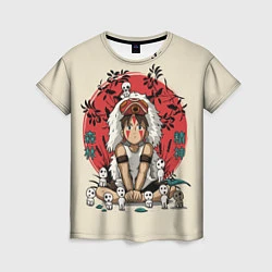 Женская футболка Princess Mononoke