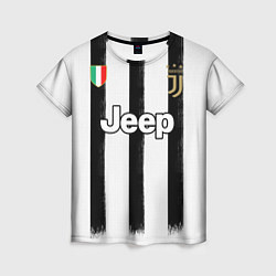 Футболка женская Juventus home 20-21, цвет: 3D-принт