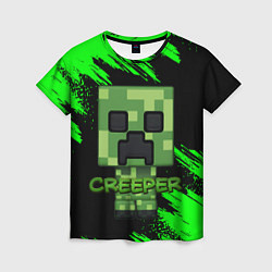 Женская футболка MINECRAFT CREEPER