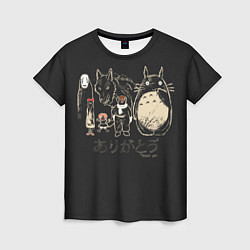 Женская футболка My Neighbor Totoro