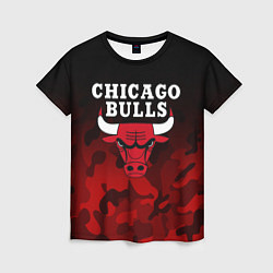 Женская футболка CHICAGO BULLS