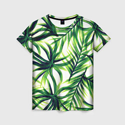 Женская футболка Тропики