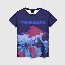 Женская футболка Taekwondo