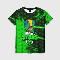 Женская футболка BRAWL STARS:LEON
