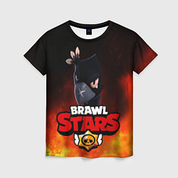 Женская футболка Brawl Stars - Crow
