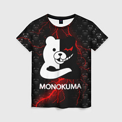 Женская футболка MONOKUMA