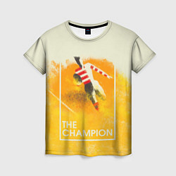 Футболка женская Регби The Champion, цвет: 3D-принт