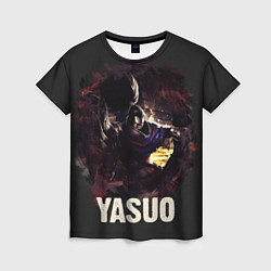 Женская футболка Yasuo