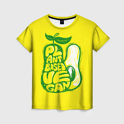 Женская футболка Веган Авокадо