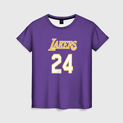 Женская футболка Los Angeles Lakers Kobe Brya