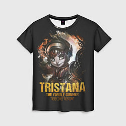 Женская футболка Tristana