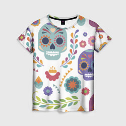 Женская футболка Мексиканские мотивы