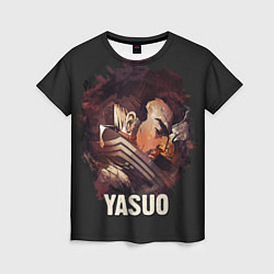 Футболка женская Yasuo, цвет: 3D-принт