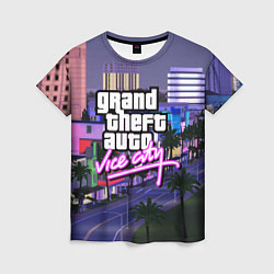 Женская футболка Grand Theft Auto Vice City
