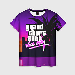 Женская футболка GTA:VICE CITY