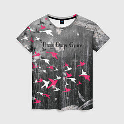 Женская футболка Three Days Grace art