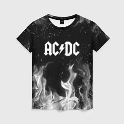 Женская футболка AC DC