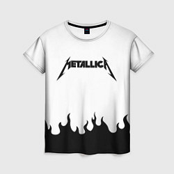 Женская футболка METALLICA