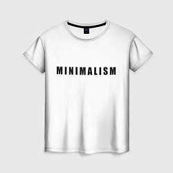 Женская футболка Минимализм