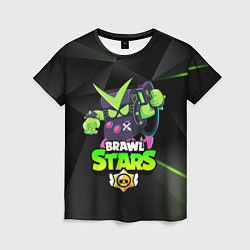 Женская футболка BRAWL STARS VIRUS 8-BIT