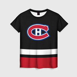 Женская футболка Монреаль Канадиенс