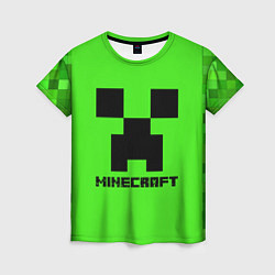 Женская футболка MINECRAFT