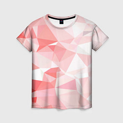 Футболка женская Pink abstraction, цвет: 3D-принт