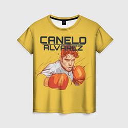 Женская футболка Canelo Alvarez