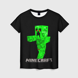 Футболка женская MINECRAFT CREEPER, цвет: 3D-принт