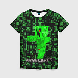 Женская футболка MINECRAFT CREEPER