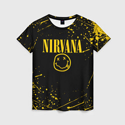 Женская футболка NIRVANA