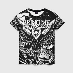 Футболка женская Bring Me the Horizon, цвет: 3D-принт