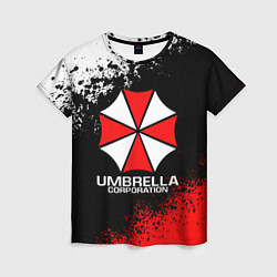 Футболка женская RESIDENT EVIL UMBRELLA, цвет: 3D-принт