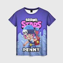 Женская футболка BRAWL STARS PENNY