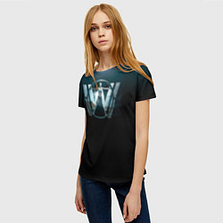 Футболка женская Westworld Logo, цвет: 3D-принт — фото 2