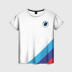 Футболка женская BMW NEW LOGO, цвет: 3D-принт