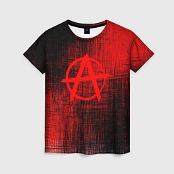 Женская футболка АНАРХИЯ