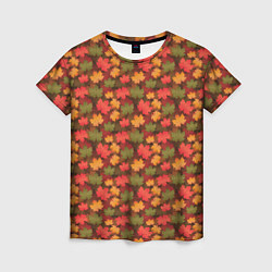 Женская футболка Maple leaves