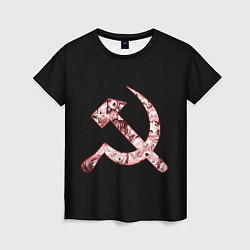 Женская футболка Anime USSR