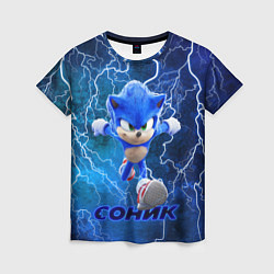 Женская футболка SONIC