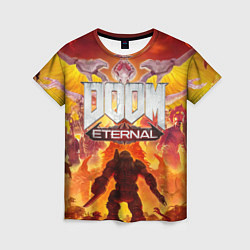 Женская футболка DOOM Eternal